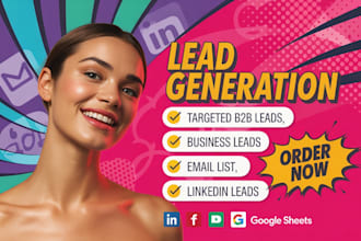 be your email finder, linkedin researcher and web researcher