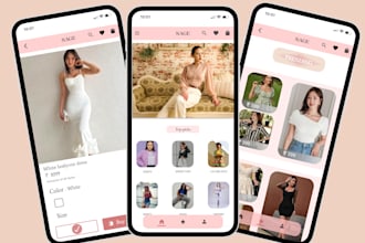 design clean and modern UI UX for your website or mobile app