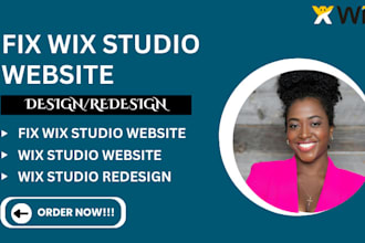 fix wix studio website redesign wix studio website wix optimization