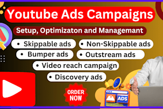 setup and manage, google ads , video ads, youtube ads