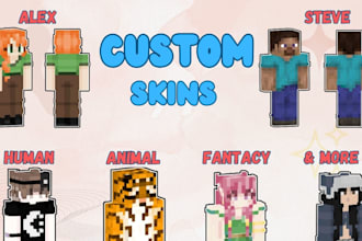 create a custom minecraft skin for you