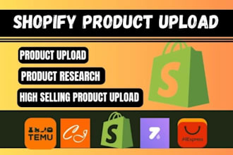 do product listing on ebay, etsy, amazon, walmart, shopify
