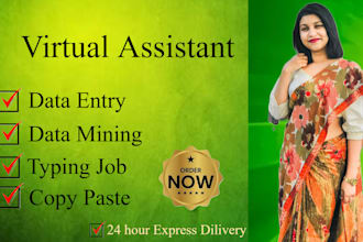 do fast data entry typing work job, excel data entry, web research, PDF to word