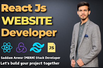 be your frontend web developer using react redux tailwind and other libraries