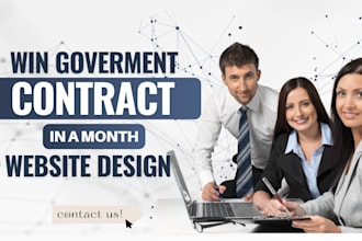 create government contract website for llc non profit 501c3 to bid on sam gov