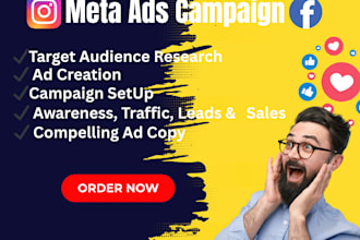 create and manage high converting meta ads campaigns