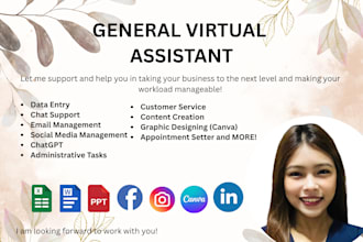 be your professional and quality virtual assistant