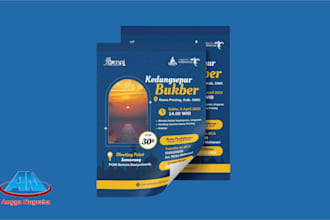 design pamphlets, menus, brochures or graphic posters