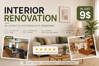 provide interior renovation solution