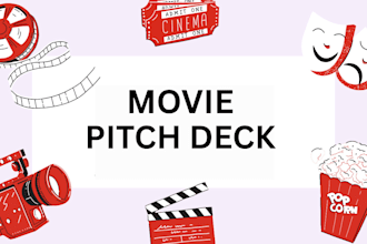 design investor ready UK USA ca asia movie pitch deck film fundraising
