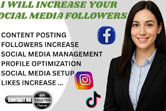organically increase your social media followers and optimize your pages