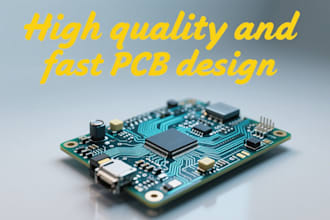 provide hardware solution design, schematic design, pcb design