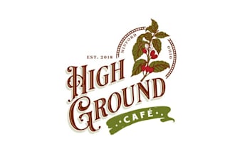 design elegant rustic vintage style cafe logo