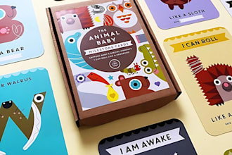 do digital illustration card game design flash cards card box mockup board game