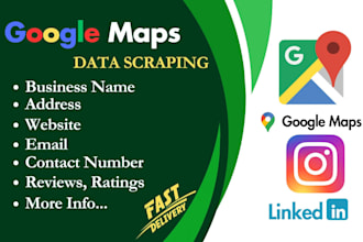 do google map scraping, web scraping, b2b data extraction, data scraping