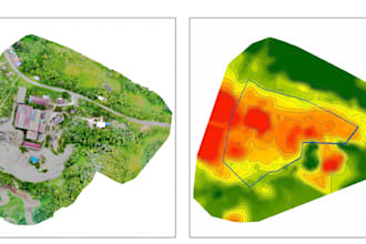 generate imagery, 3d data, gis product, contour lines