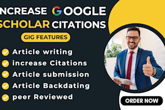 write and publish article writing submission on journal to increase citation
