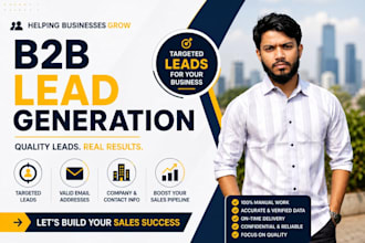 provide verified linkedin b2b leads