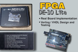 do fpga, de10 lite, microprocessor and alu design in verilog, systemverilog