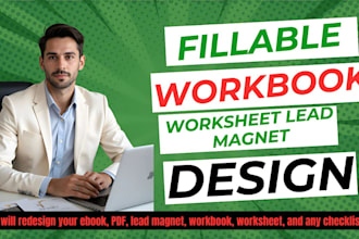design canva ebook, pdf lead magnet, workout plan, workbook health fitness ebook