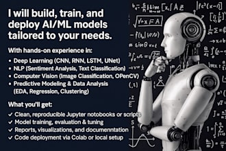 create deep learning and nlp models in python using tensorflow or keras