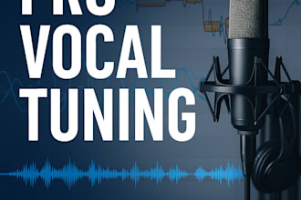 professional vocal tuning and pitch correction with studio quality