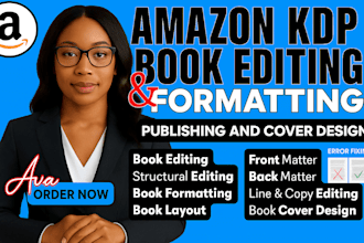 format your book for print and digital, amazon KDP, kindle, lulu, esty,ingramspa