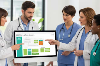 create pillar pages and topic clusters for the health niche