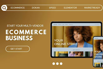 develop a professional wordpress multi vendor ecommerce website with dokan wcfm
