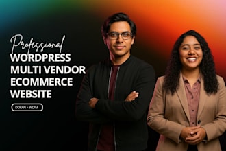 develop a professional wordpress multi vendor ecommerce website with dokan wcfm