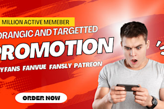 promote your onlyfans, fanvue, fansly, patreon page or any adult web promotion