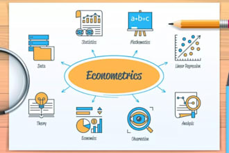 do econometric analysis, using stata, spss, r studio, eviews, or python,