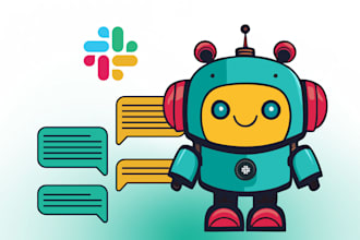 build a custom slack app or bot to automate your workspace