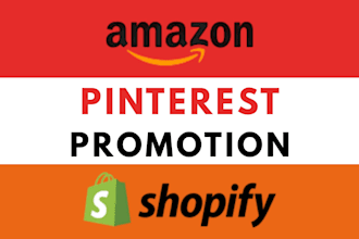 promote amazon shopify products to 100k pinterest audience