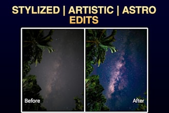 transform your photos into surreal, stylized, or cosmic art