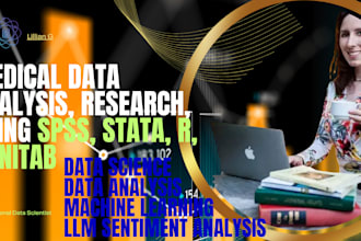 do medical research data analysis using r