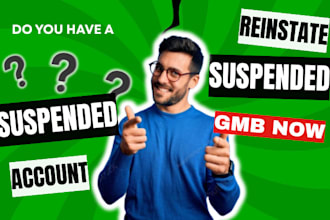 fix gmb suspension, local listing, reinstate google my business map, ranking SEO