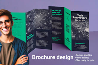 design a modern business brochure