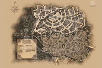 fantasy map battle map world  map  for dnd stories and rpg games