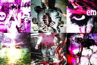design unique and creative album or music track covers