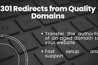 boost your SEO with 301 redirect from an aged domain