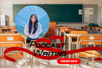 write your podcast show notes