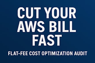 reduce your AWS bill with a flat fee cost optimization audit