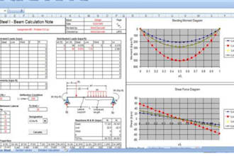 design and analysis steel structure with load calculation