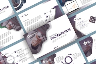 design or redesign powerpoin presentation, google slide, and canva presen