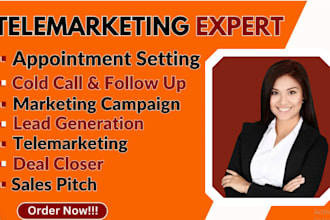 be your sales representative, generate b2b  lead, mortage leads, telemarketing