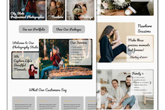 make a photography website in 2 days