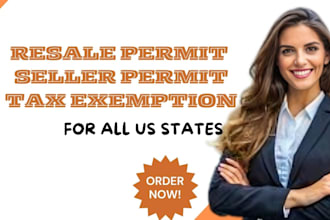 get a sales tax permit, resale permit or tax exemption certificate