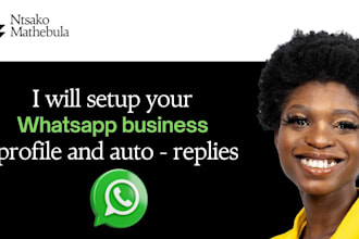 setup your whatsapp business and auto replies