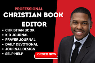 edit, format design kid journal, prayer book, daily devotion guide ebook KDP